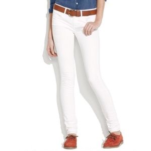 Madewell Skinny Skinny Jeans in white wash